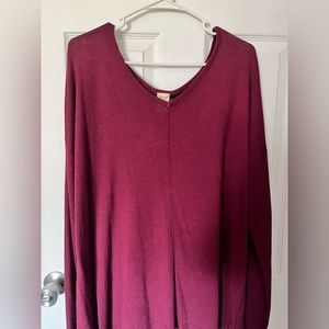 Faded Glory long sleeve flow sweater